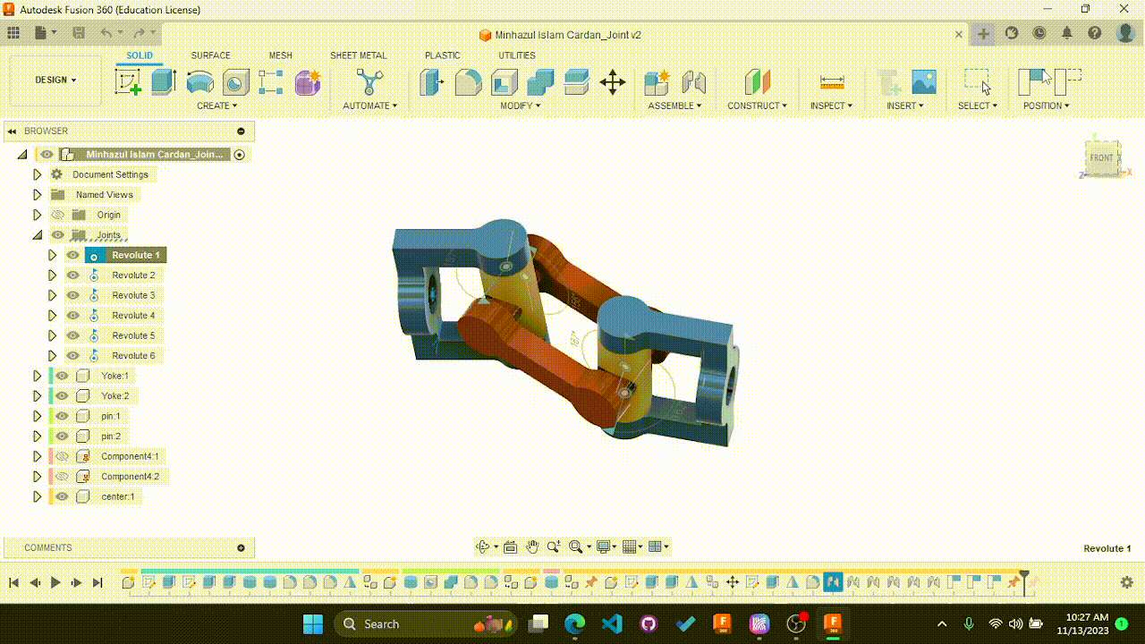 Demo diseño 3D en Fusion 360